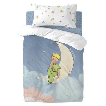 Täckslagsset HappyFriday Le Petit Prince La Lune Multicolour Babysäng 2 Delar