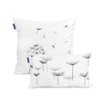 Set med kuddfodral HappyFriday Blanc Dandelion Multicolour 2 Delar