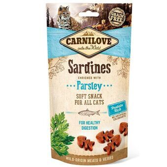 Snack for Cats Carnilove 8595602527236 50 g Godis Fisk Persilja