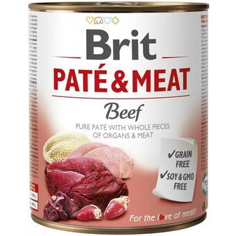 Våt mat Brit Paté & Meat Kalkon Kalvkött 800 g