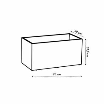 Kruka Elho Ø 78 cm Vit Plast Modern