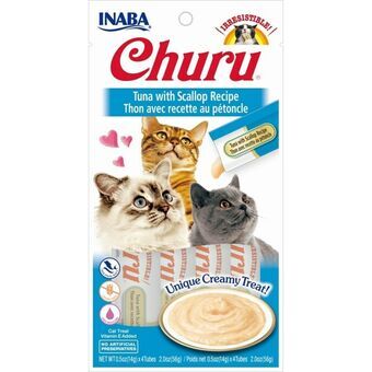 Snack for Cats Inaba Churu Tonfisk 4 x 14 g