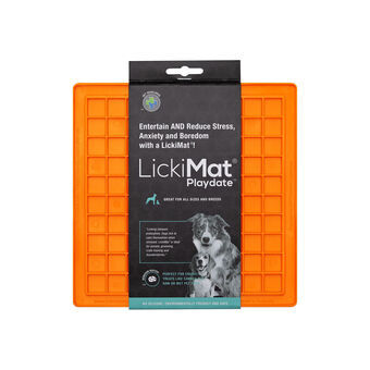 Hundmatare Lickimat TPR Orange