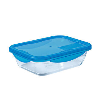 Hermetisk matlåda Pyrex C&G Blå Glas (800 ml)