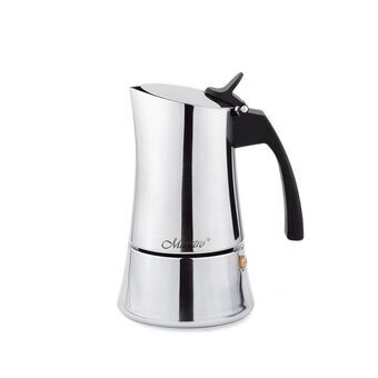 Italiensk Kaffepanna Feel Maestro MR-1668-6 Silvrig Rostfritt stål 18/10 300 ml 6 Koppar