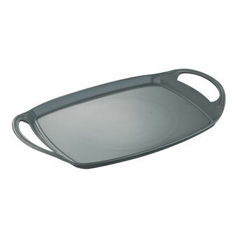 Barbecue San Ignacio Earth Grey SG-6755 Grå Smitt aluminium 36,9 x 24,6 cm Med handtag