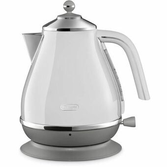 Vattenkokare DeLonghi Vit Rostfritt stål 1,7 L 2000 W