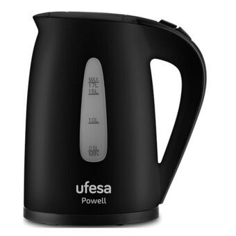 Vattenkokare UFESA BLACK POWER Svart 2200 W 1,7 L