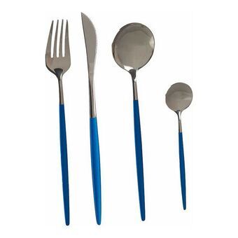 Bestickset Silvrig Blå Rostfritt stål (8 pcs)