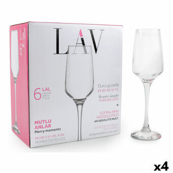 Glasset LAV Lal 6 Delar (4 antal) (6 pcs)