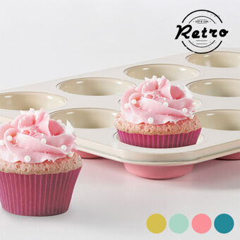 Retro cupcakeform