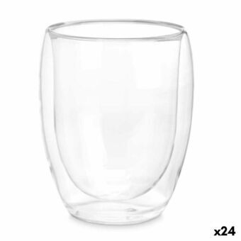 Glas Transparent Borosilikatglas 326 ml (24 antal)