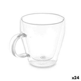 Mugg Transparent Borosilikatglas 270 ml (24 antal)