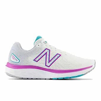 Löparskor, Vuxna New Balance Fresh Foam 680v7 Vit Kvinna