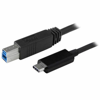 Kabel USB C Startech USB31CB1M            Svart