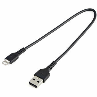 Kabel USB till Lightning Startech RUSBLTMM30CMB        USB A Svart