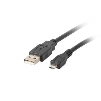 USB-kabel till mikro-USB Lanberg CA-USBM-10CC-0018-BK Svart 1,8 m