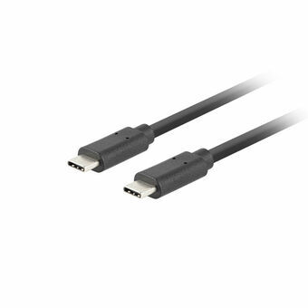 USB-C-kabel Lanberg CA-CMCM-32CU-0005-BK Svart 50 cm