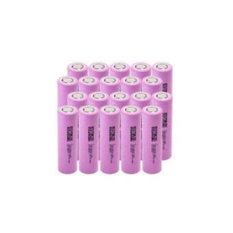 Laddningsbara Batterier Green Cell 20GC18650NMC26 2600 mAh 3,6 V 18650 (20 antal)