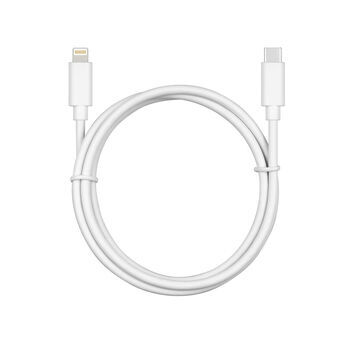 Kabel USB-C till Lightning CoolBox COO-CAB-UCLI Vit 1 m