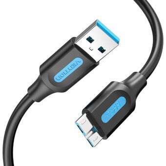 USB-kabel Vention COPBG 1,5 m Svart (1 antal)