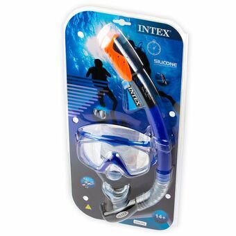 Snorkel och cyklop Intex Aqua Sport Swim