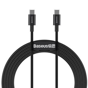 Kabel USB C Baseus Superior Svart 1 m