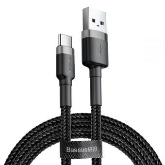 USB A till USB C Kabel Baseus CATKLF-CG1 Grå 2 m