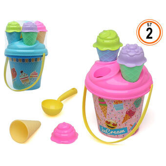 Strandleksaker set Ice Cream 24 x 15 cm