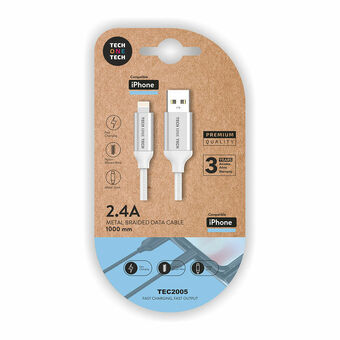 Kabel USB till Lightning Tech One Tech 1 m