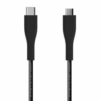 USB-C-kabel Aisens A107-0349 Svart 1 m (1 antal)