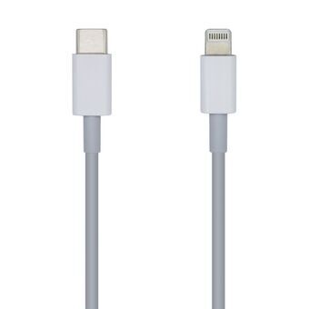 Kabel USB-C till Lightning Aisens A102-0442 Vit 1 m (1 antal)