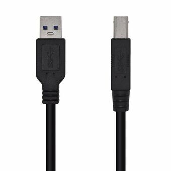 USB-kabel Aisens A105-0445 Svart 3 m (1 antal)