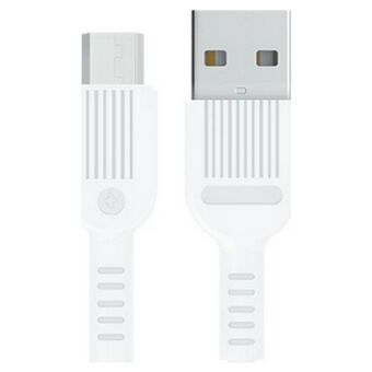 USB-kabel till mikro-USB Goms Vit 1 m