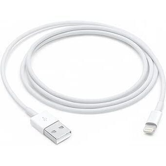 Kabel USB till Lightning Apple MUQW3ZM/A Vit 1 m (1 antal)