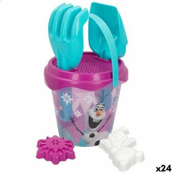 Strandleksaker set Frozen Olaf Ø 14 cm (24 antal)