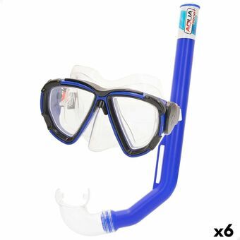 Snorkel och cyklop Colorbaby Aqua Sport Vuxna (6 antal)