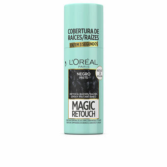 Tillfällig spray för utväxt L\'Oréal Paris Magic Retouch Svart 75 ml