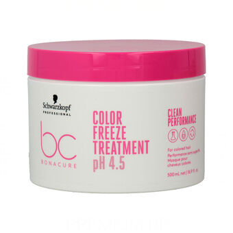 Mask för färgat hår Schwarzkopf Bonacure Color Freeze (500 ml) pH 4.5