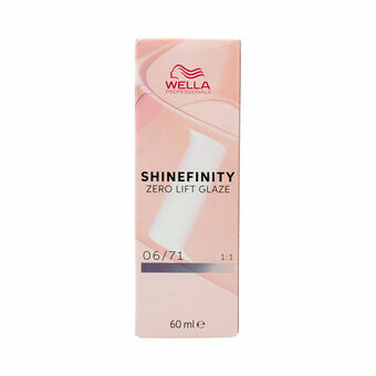 Permanent hårfäg Wella Shinefinity Nº 06/71 (60 ml)