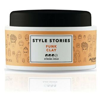 Mjukt vax för stadga Style Stories Alfaparf Milano Funk Clay (100 ml)