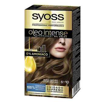 Permanent färg Syoss Mörkblond N 6,10