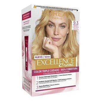 Permanent färg Excellence L\'Oreal Make Up Nº 9,3 Ljust guldblont