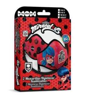 Återanvändbart Hygieniskt Munskydd av Tyg Ladybug Premium 3-5 år