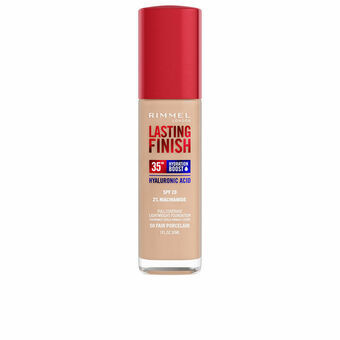 Foundationkräm Rimmel London Lasting Finish Nº 050 Fair Porcelain Spf 20 30 ml