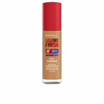 Foundationkräm Rimmel London Lasting Finish Nº 350 Golden Honey Spf 20 30 ml