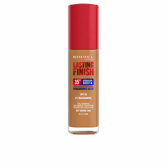 Foundationkräm Rimmel London Lasting Finish Nº 407 Warm Tan Spf 20 30 ml