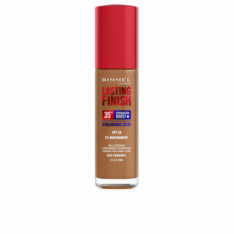 Foundationkräm Rimmel London Lasting Finish Nº 450 Caramel Spf 20 30 ml