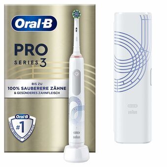 Elektrisk Tandborste Oral-B PRO Series 3 Vit