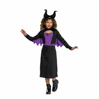 Maskeraddräkt för barn Disney Princess Malefica Classic Purpur Diadem 2 Delar